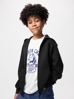 KIDS드라이스웨트풀집파카(무지)