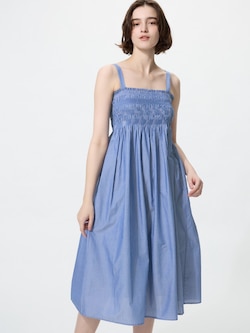 코튼셔링원피스(슬리브리스)스트라이프