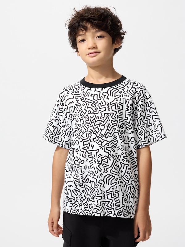 KIDS NY POP ART UT(그래픽T)Keith Haring B