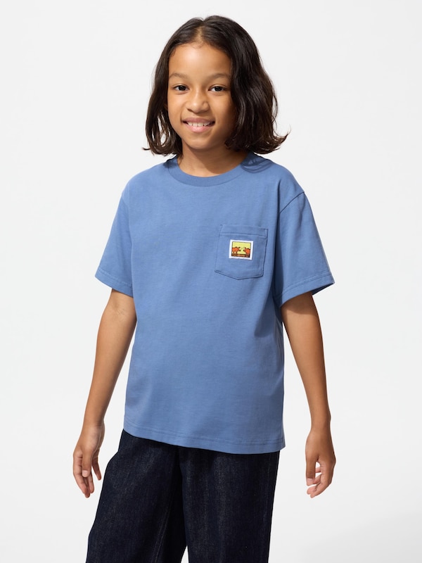 KIDS NY POP ART UT(그래픽T)Keith Haring C