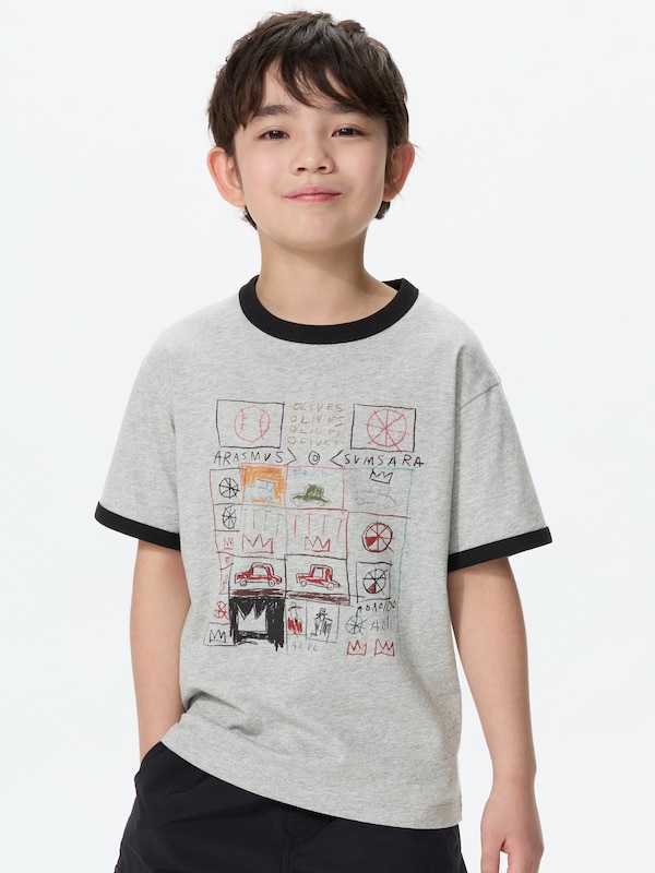 KIDS NY POP ART UT(그래픽T)Basquiat C
