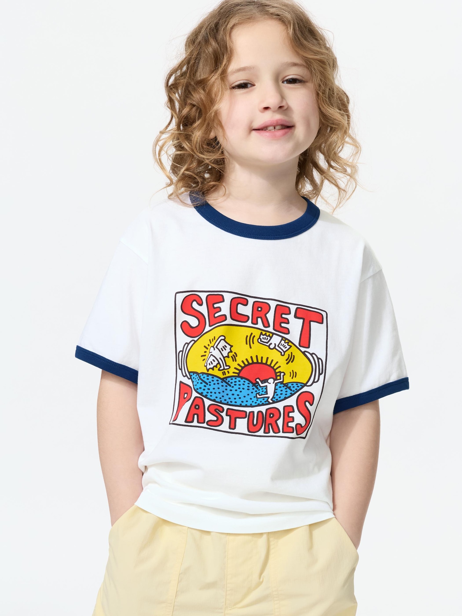 KIDS NY POP ART UT (футболка с графикой) Keith Haring D