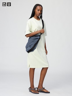 AIRism코튼릴렉스원피스(반팔)