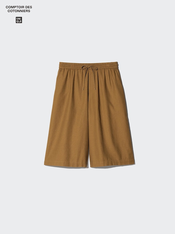 리넨블렌드큐롯