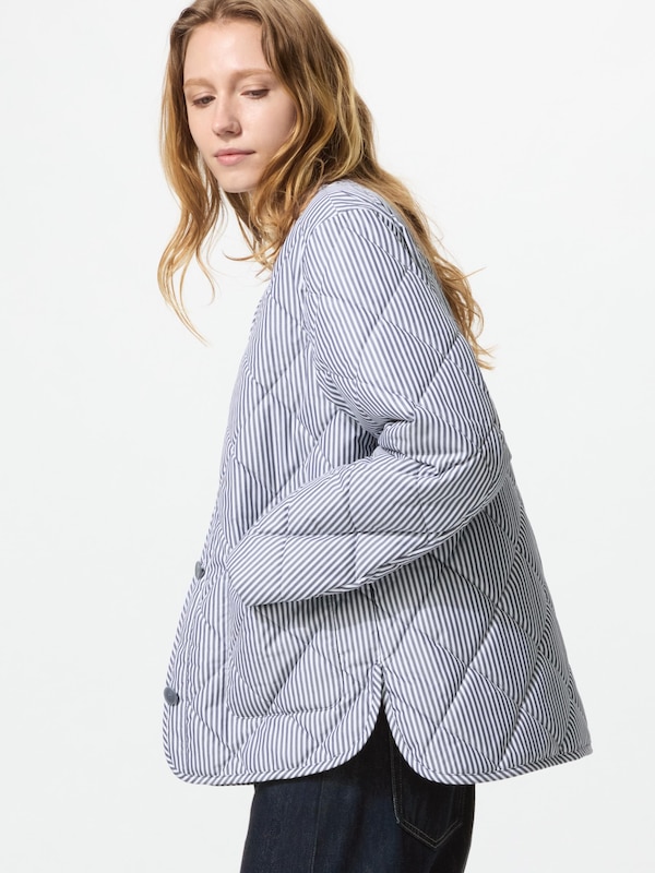 PUFFTECH노칼라재킷(패턴)