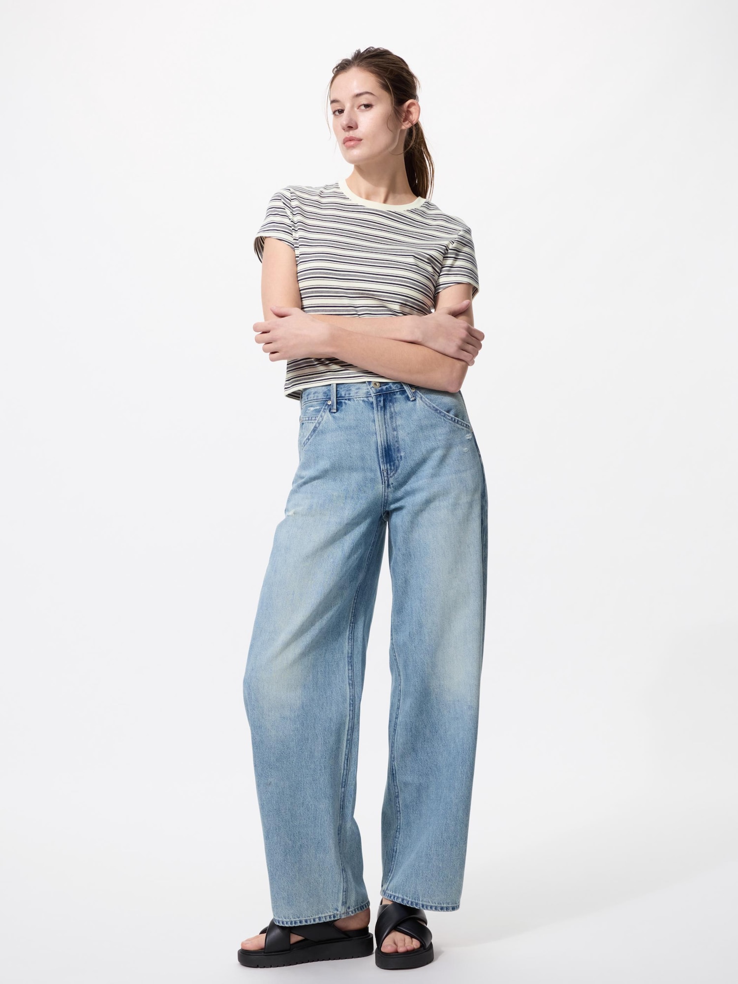 Джинсы Baggy Barrel Leg (удлиненные, 80 см)