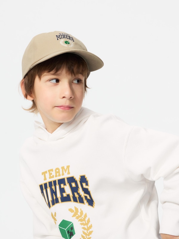 KIDS Minecraft UV PROTECTION캡