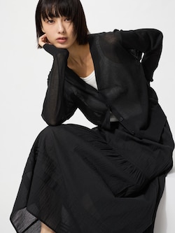 라이트V넥가디건