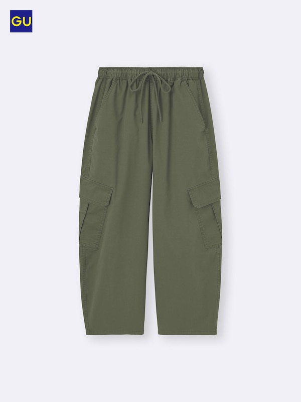 GU카고배럴앵클팬츠