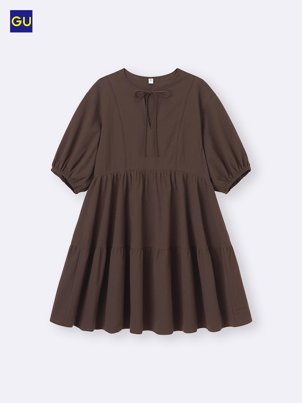 GU티어드튜닉드레스(반팔)