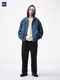 GU와이드스트레이트슬랙스