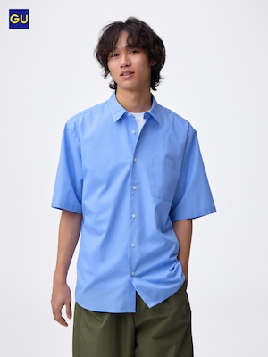GU이지케어브로드클로스셔츠(반팔)