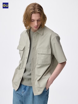 GU나일론포켓셔츠(반팔)