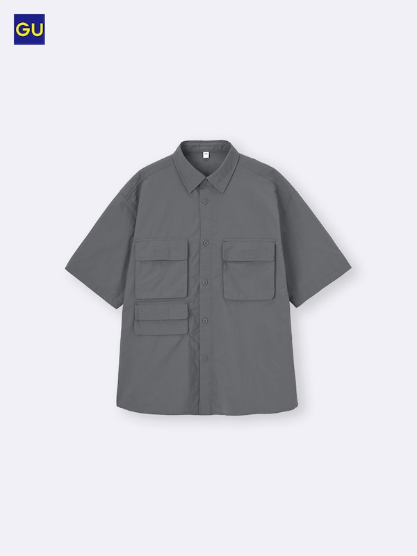 GU나일론포켓셔츠(반팔)