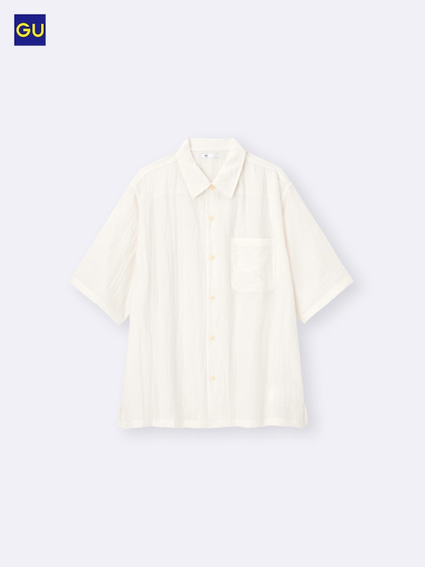 GU텍스처셔츠(반팔)