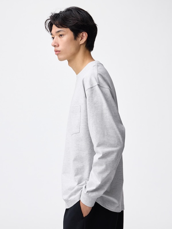 GU헤비웨이트크루넥T(긴팔)