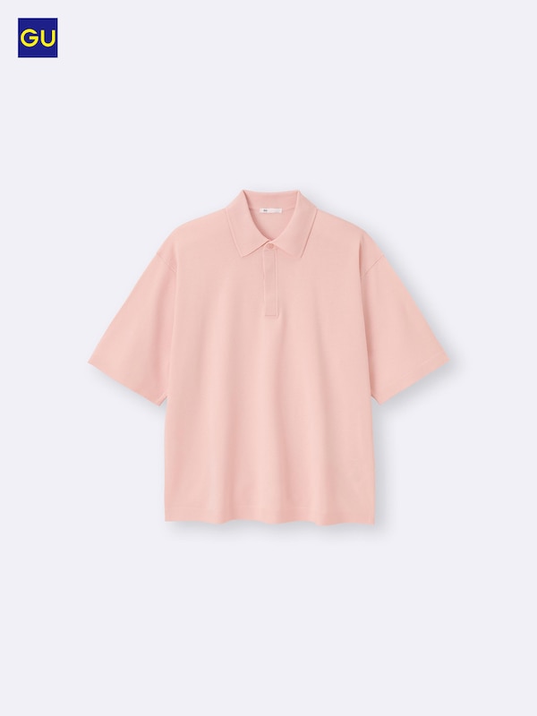 GU워셔블니트폴로셔츠 (반팔)