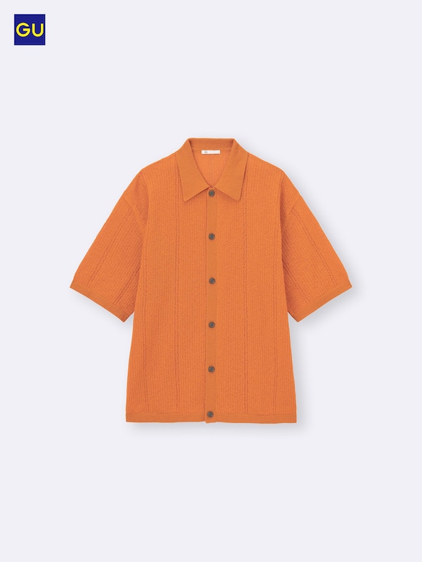GU워셔블부클레니트셔츠(반팔)