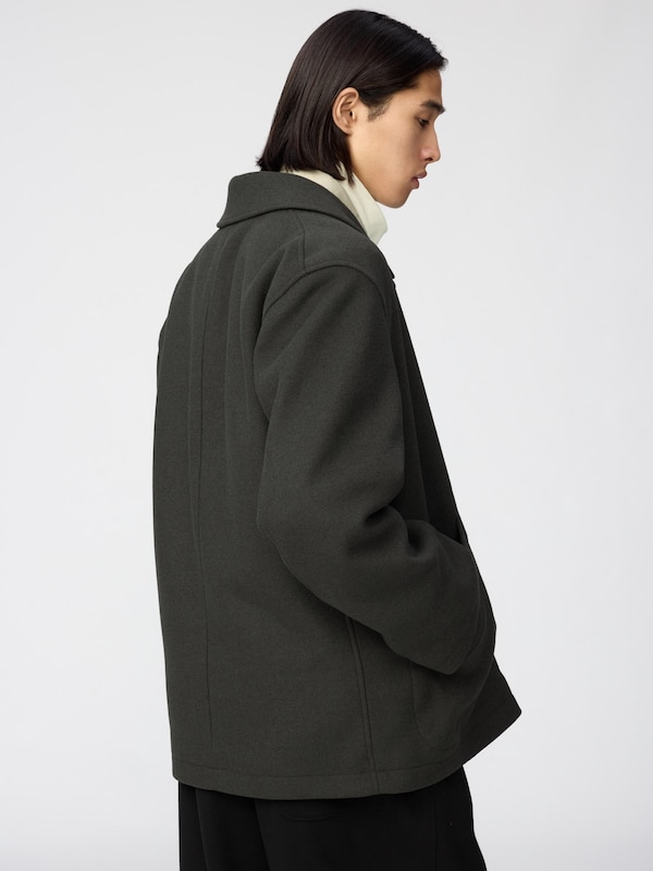 울블렌드쇼트코트
