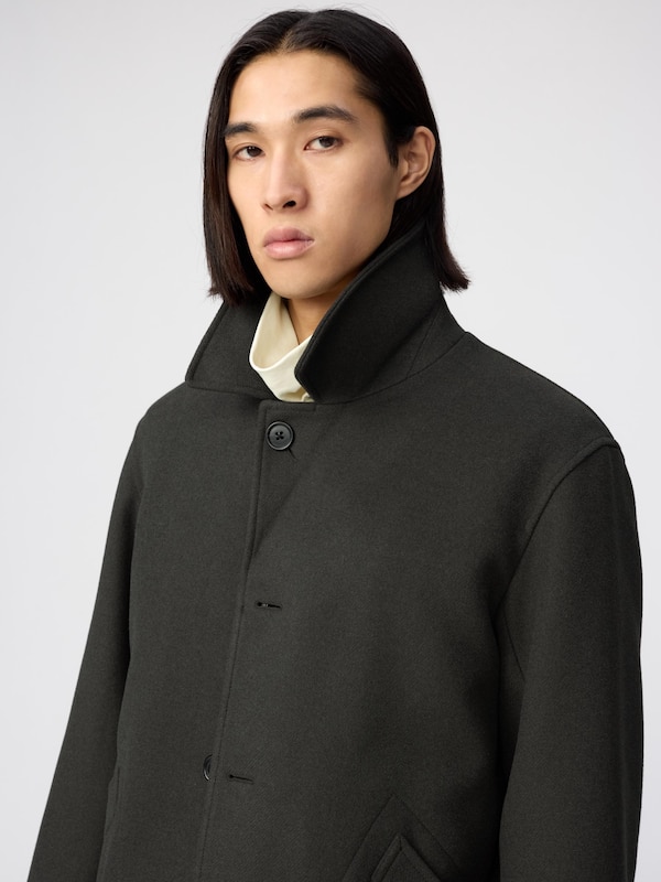 울블렌드쇼트코트