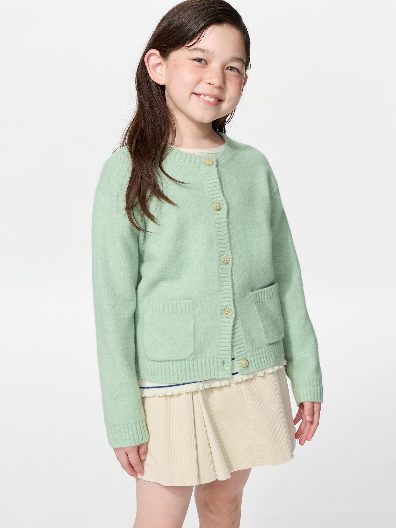 GIRLS кар디ган Souffle Yarn