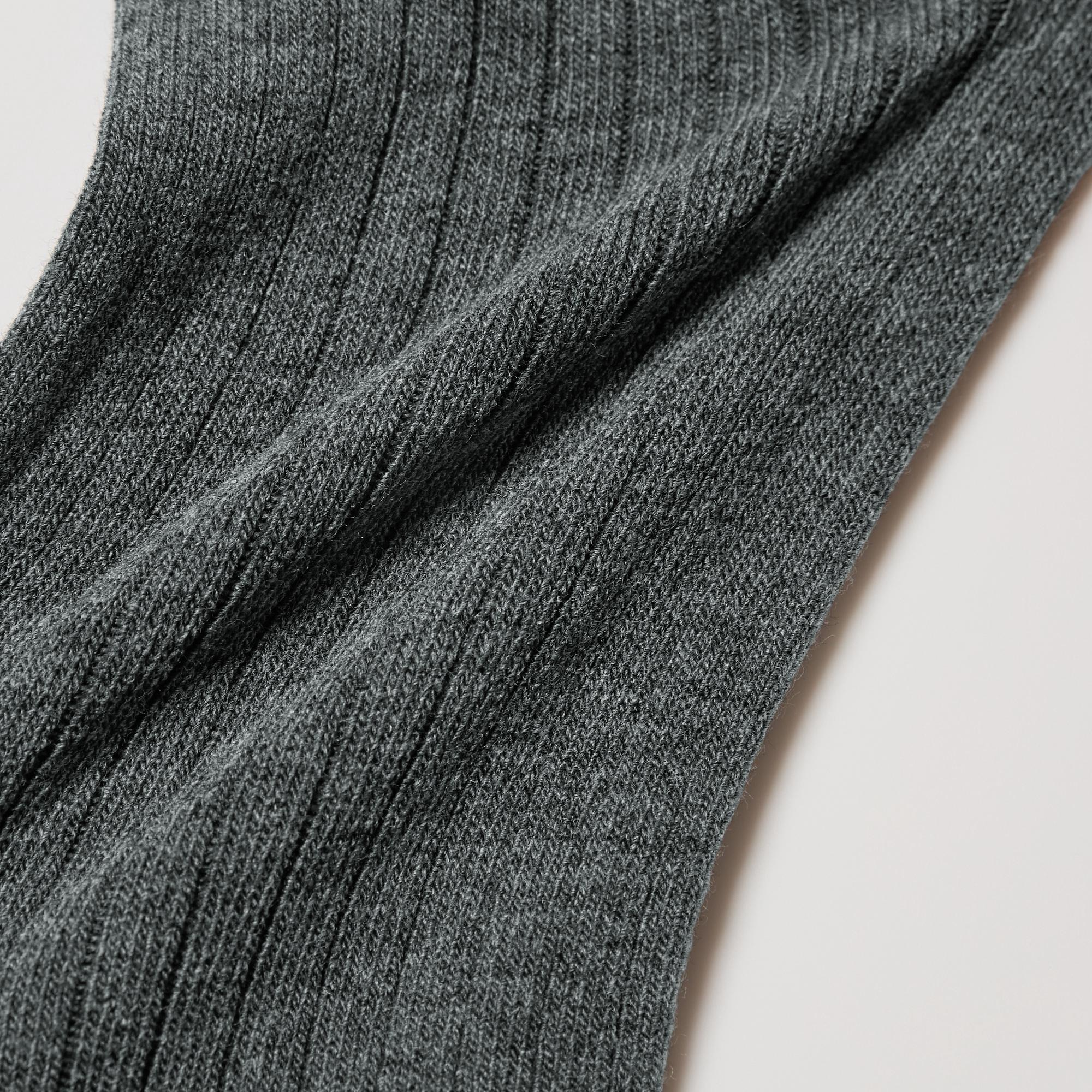 Носки Uniqlo HEATTECH Wide Rib