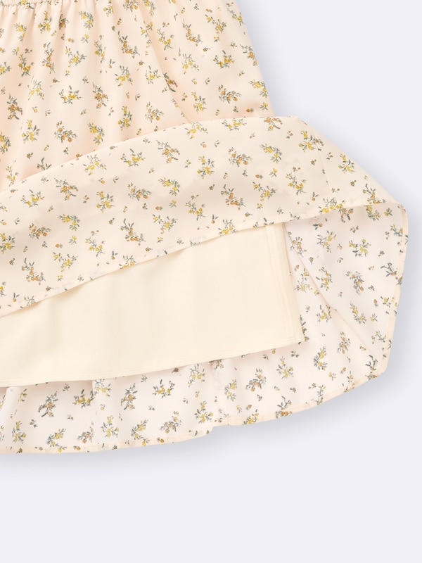 GU플라워프린트캐미솔튜닉