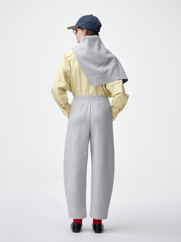 GU스웨트배럴앵클팬츠