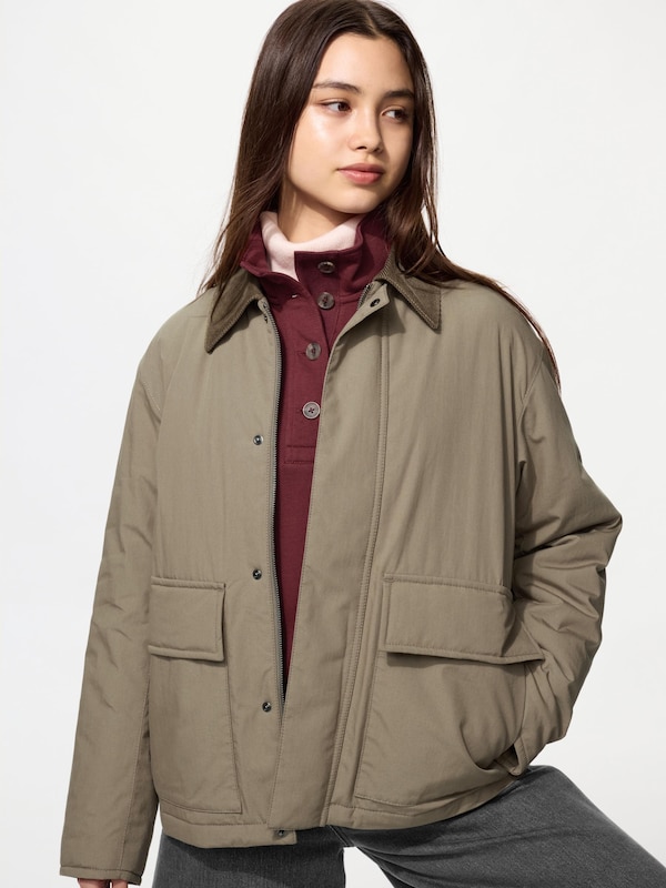 패디드쇼트블루종