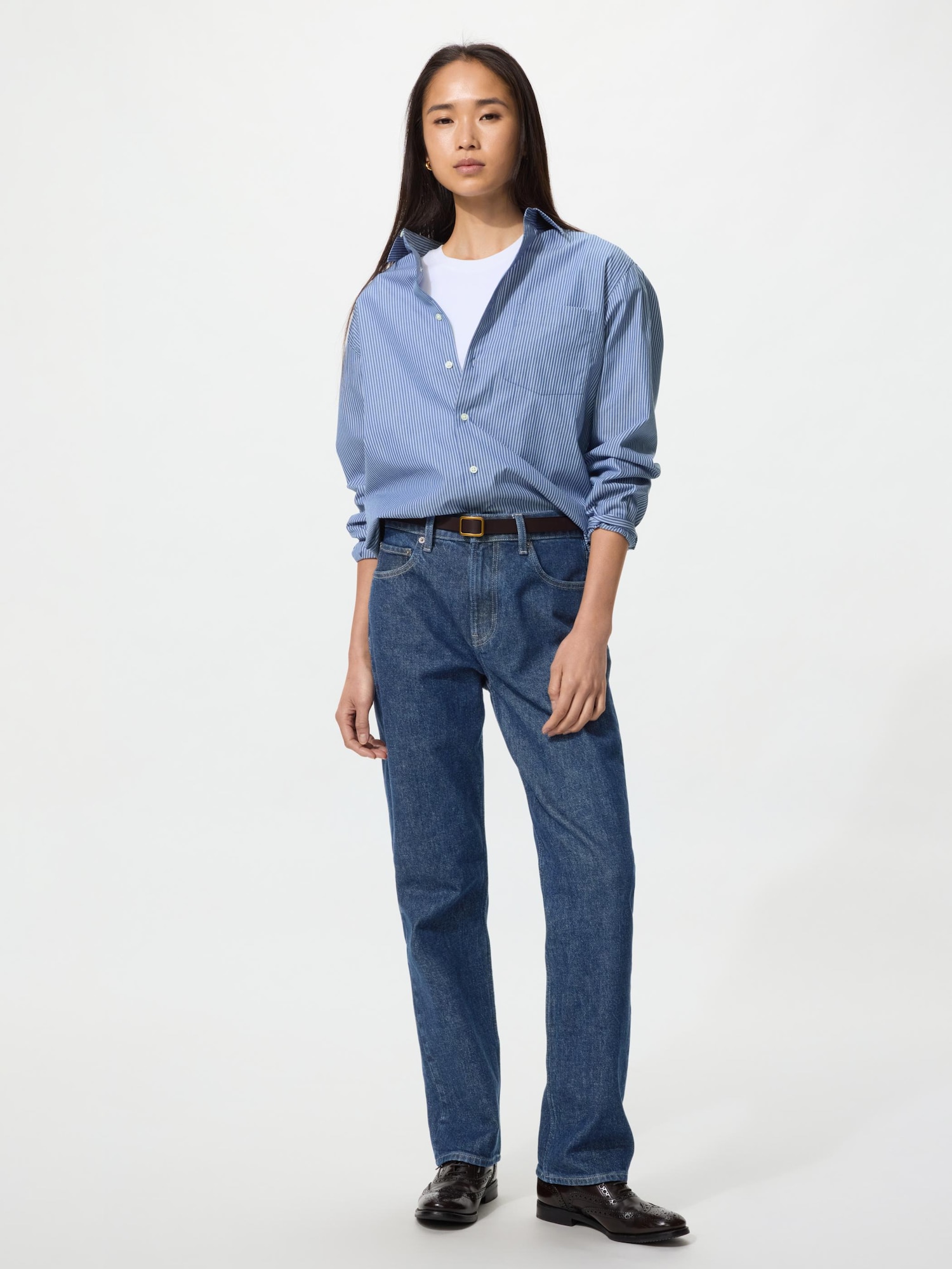 Узкие прямые джинсы Slim
