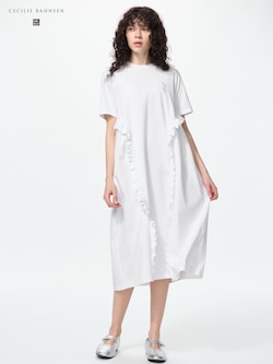 프릴T원피스(반팔)