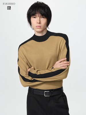 3D니트모크넥스웨터