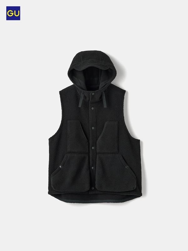 GU후리스후디드오버사이즈베스트 ENGINEERED GARMENTS