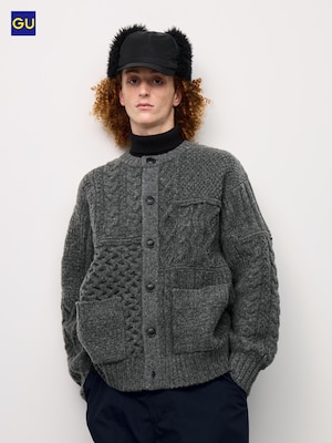 GU케이블크루넥가디건 ENGINEERED GARMENTS