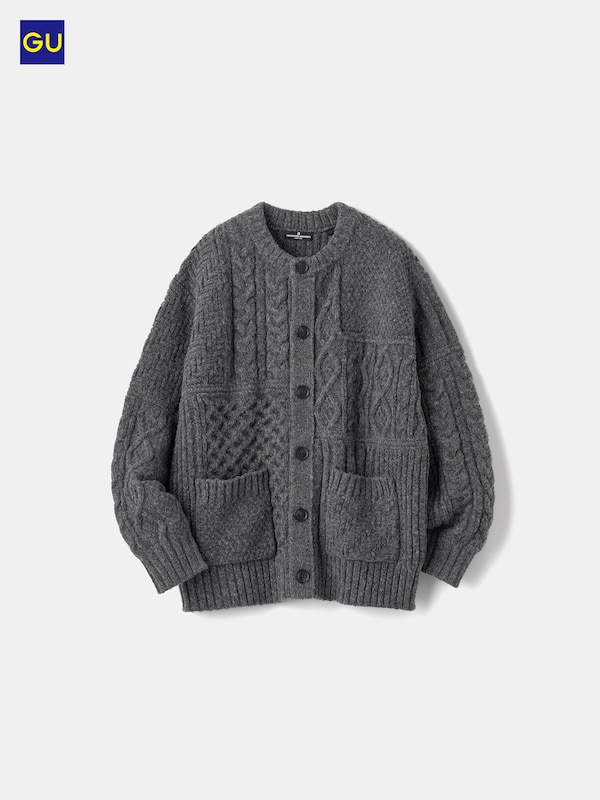 GU케이블크루넥가디건 ENGINEERED GARMENTS