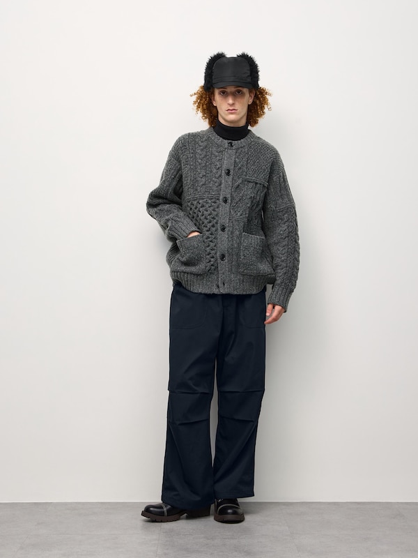 GU케이블크루넥가디건 ENGINEERED GARMENTS