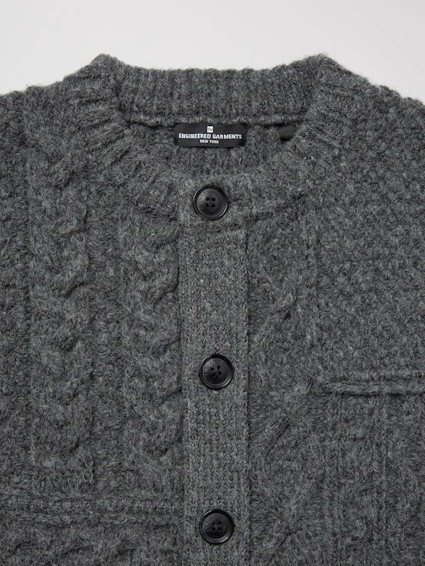 GU케이블크루넥가디건 ENGINEERED GARMENTS