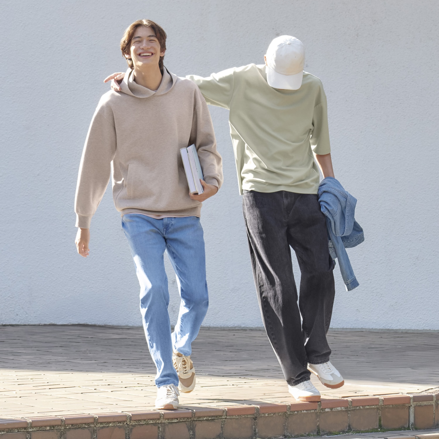 유니클로 진 데님 팬츠 스타일도 일상도 여유롭게