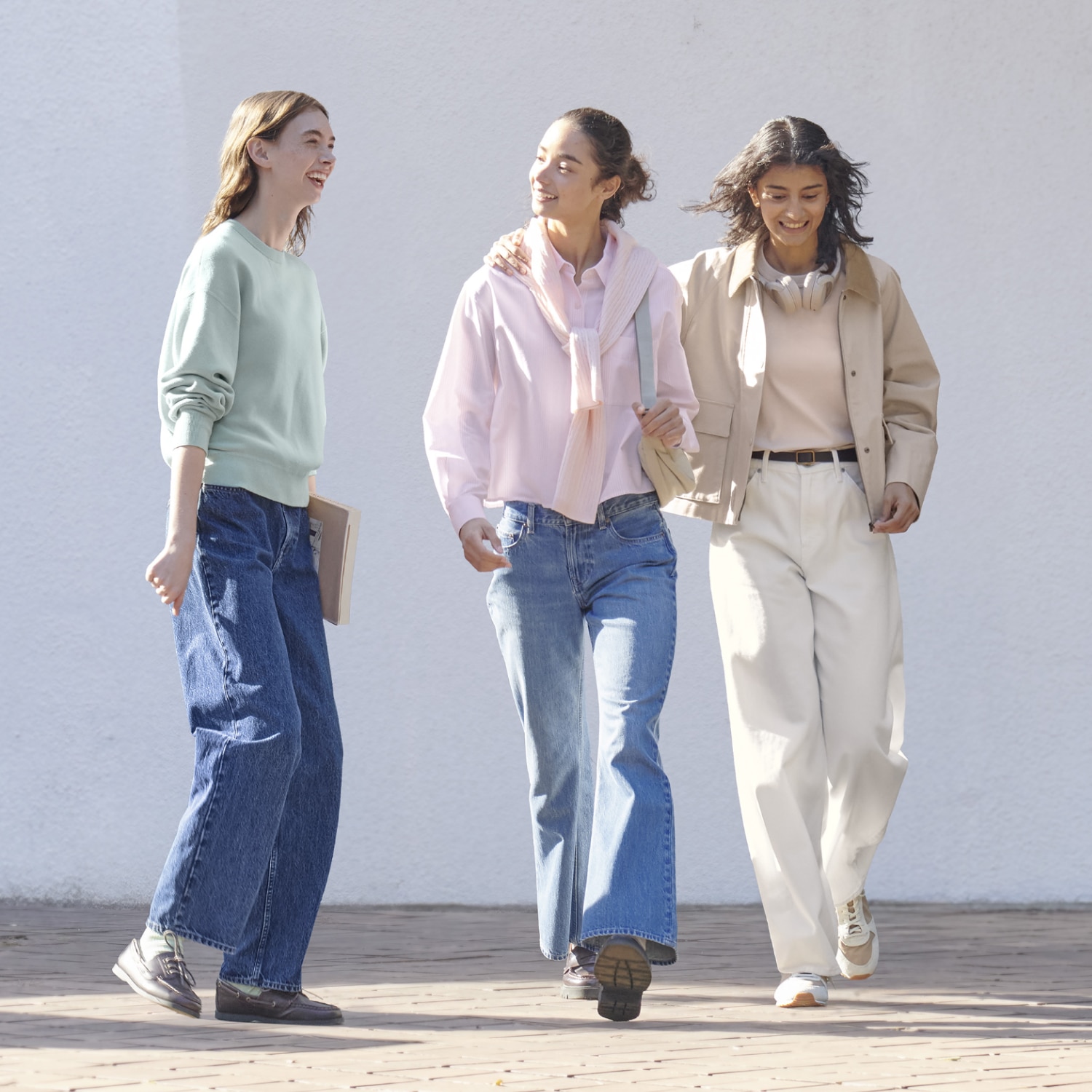 유니클로 진 데님 팬츠 스타일도 일상도 여유롭게