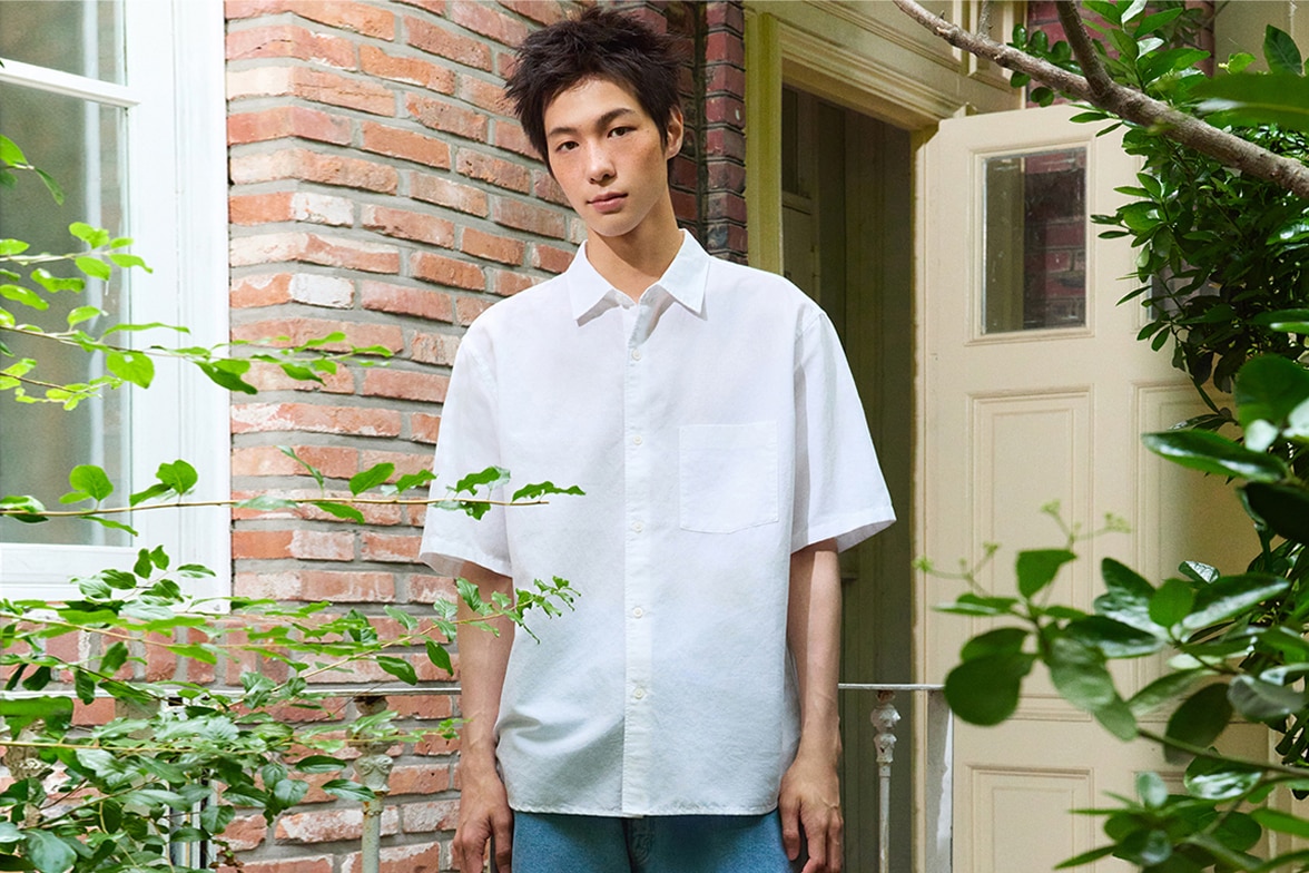가볍게 걸치기만 해도 완성되는 시원한 셔츠.