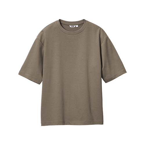 Airism 코튼 오버사이즈크루넥T