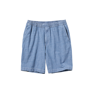 스트레치 이지 쇼트 팬츠(샴브레이)