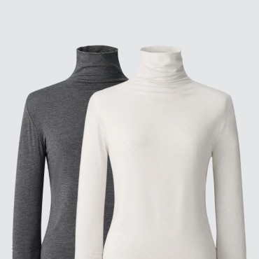 히트텍캐시미어블렌드터틀넥T(긴팔)엑스트라웜