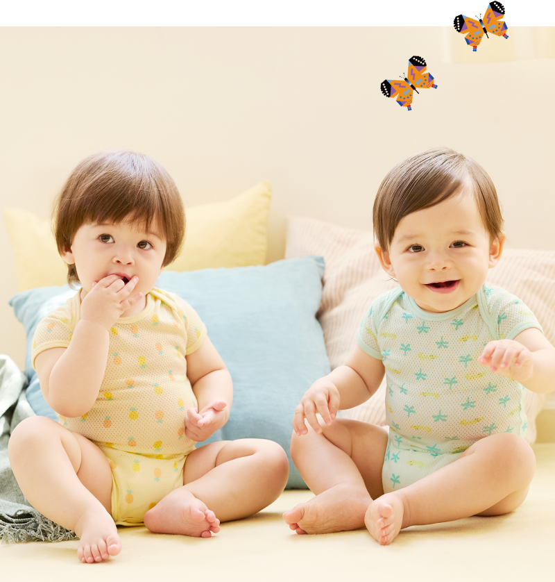 유니클로 베이비 등원복 & 실내복 추천 스타일링