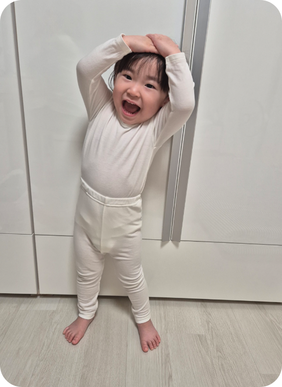 베이비 히트텍 코튼 이너웨어 고객 리뷰