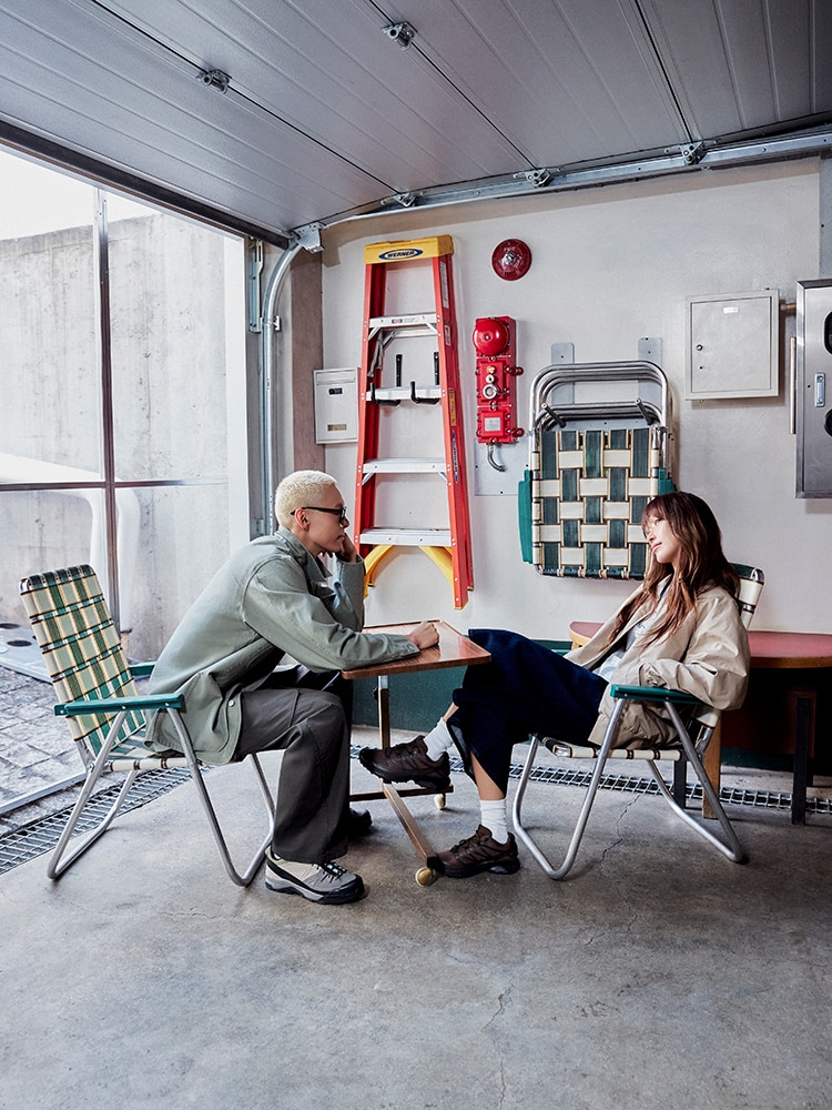 다샤&조나단 커플 유니클로 스타일링