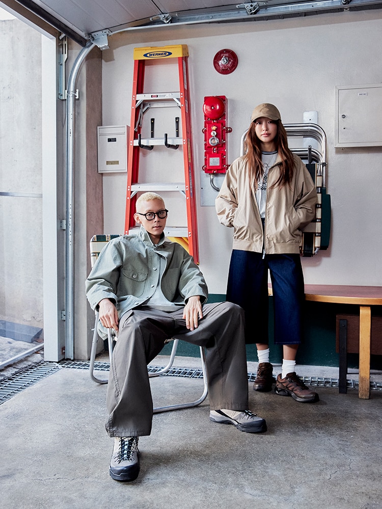 다샤&조나단 커플 유니클로 스타일링