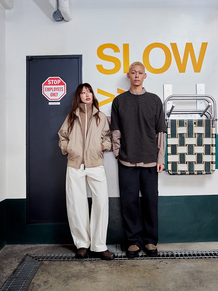 다샤&조나단 커플 유니클로 스타일링