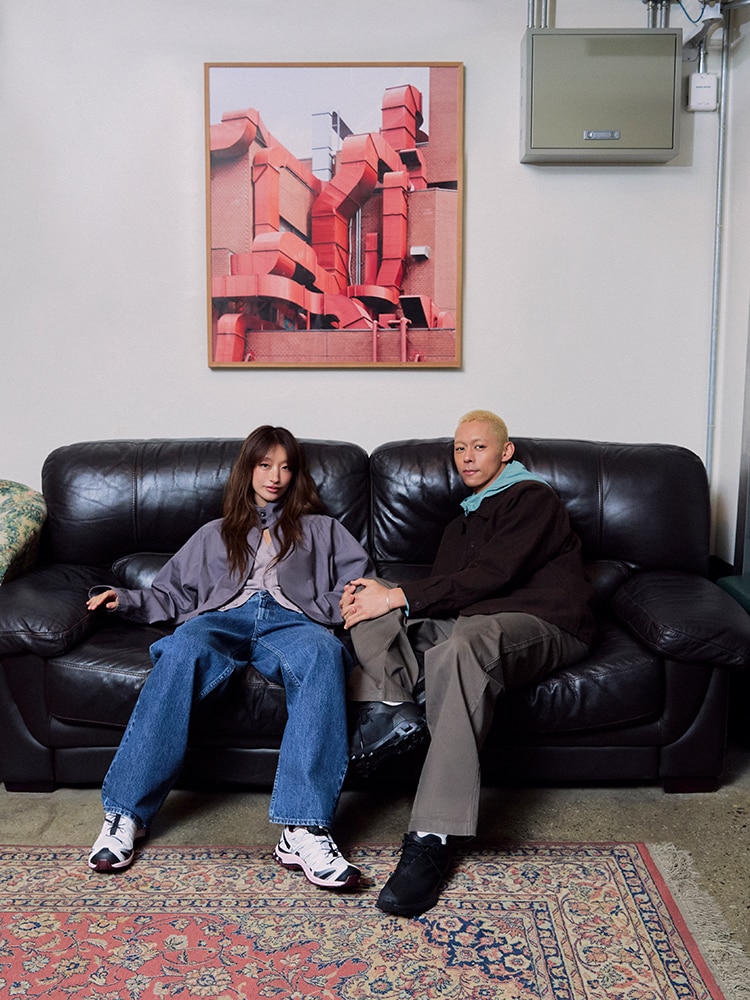 다샤&조나단 커플 유니클로 스타일링