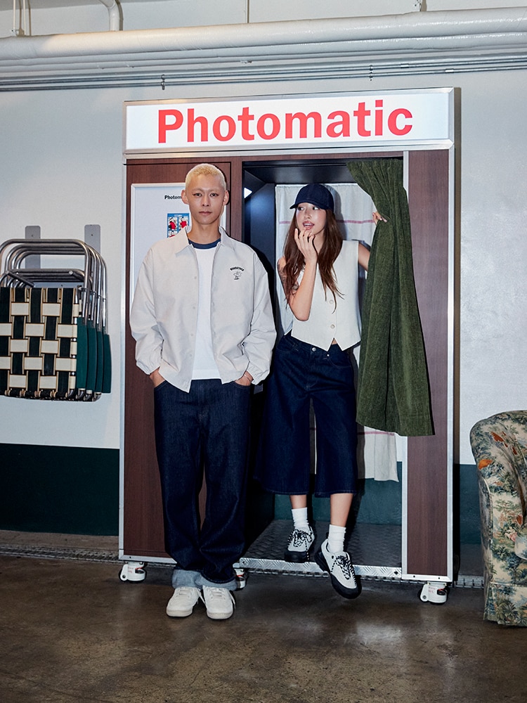 다샤&조나단 커플 유니클로 스타일링